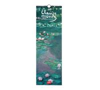 Legami - Wall Calendar 2026, Claude Monet, Small Wall Calendar, 12 Months and Yearly Planner, in 6 Languages, Space for Notes, Zodiac Signs, International Holidays, 16 x 49 cm