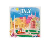 Legami - Wall Calendar 2026 Italy Large Wall Calendar 12 Months and Year Planner Space for Notes Zodiac International Holidays 30 x 29 cm