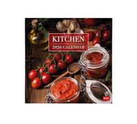 Legami - Wall Calendar 2026, Kitchen, Large Wall Calendar, 12 Months and Year Planner, in 6 Languages, Space for Notes, Zodiac Signs, International Holidays, 30 x 29 cm