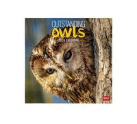 Legami - Wall Calendar 2026, Outstanding Owls, Large Wall Calendar, 12 Months and Year Planner in 6 Languages, Space for Notes, Zodiac Signs, International Holidays, 30 x 29 cm