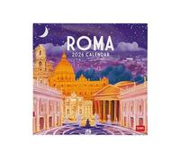 Legami - Wall Calendar 2026, Rome, Large Wall Calendar 12 Months and Year Planner, English, Space for Notes, Zodiac Signs, International Holidays, 30 x 29 cm