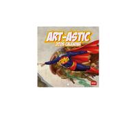 Legami - Wall Calendar 2026, The Art of Fun, Small Wall Calendar, 12 Months and Yearly Planner, in 6 Languages, Space for Notes, Zodiac Signs, International Holidays, 18 x 18 cm