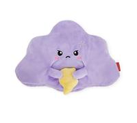 Legami - Warm Cuddles Thermal Cushion Made of Linen, Dried Lavender Flowers, Polyester and Cotton, Give You Relax, Cloud Motif, 29 x 26.5 cm, Purple