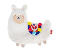 Legami - Warm Cuddles Thermal Cushion Made of Linen, Dried Lavender Flowers, Polyester and Cotton, Giving You Relax, Llama Motif, 29 x 26.5 cm, White