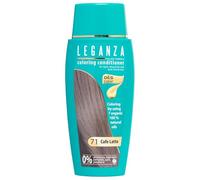 Leganza Hair Coloring Conditioner Natural Balm Color Café Latte Nº 71 | Enriched with 7 Natural Oils | Ammonia, PPD and Paraben Free | 150 ml