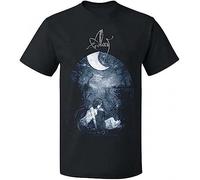 lege Men's Alcest Écailles de Lune Offizielles t Shirt Damen Kurzarm für Herren und Damen 100% Baumwolle Amesouers Les Discrets Katatonia Black M