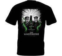 lege Men's Lighthouse v3 T-Shirt Movie Poster Willem Dafoe Robert Pattinson Black L