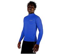 Legea Body 6 Dynamic Men's Long Sleeve High Collar Undershirt Blue Royal Size:FR : XXL (Taille Fabricant : XXL)