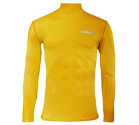 Legea Body 6 Dynamic Men's Long Sleeve High Collar Undershirt Yellow yellow Size:FR : S (Taille Fabricant : S)