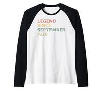 Legend 1926 99th Birthday Gifts for Men Women 99 Year Old Raglan Baseball Tee