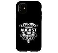 Legend August 1965 Life Starts At 60 Case for iPhone 11