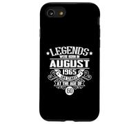 Legend August 1965 Life Starts At 60 Case for iPhone SE (2020) / 7 / 8