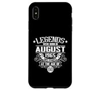Legend August 1965 Life Starts At 60 Case for iPhone XS Max