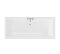 Legend Baths Legend Left Hand Straight Single Ended Bath | White | Acrylic | 1700mm x 750mm