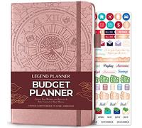 Legend Budget Planner, Undated Monthly Budgeting & Bill Book, Rose Gold