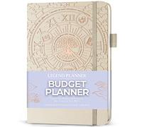 Legend Budget Planner, Undated Monthly Budgeting & Bill Book, Seashell