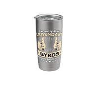 Legend Byrd Surname Byrd Last Name Byrd Stainless Steel Insulated Tumbler