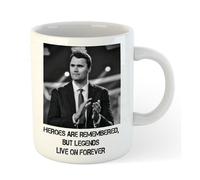 Legend Charlie Kirk | Hilarious Rude Gift Idea | Cup Tea Coffee | 11oz White Mug
