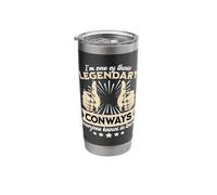 Legend Conway Surname Conway Last Name Conway Stainless Steel Insulated Tumbler