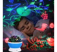 Legend Dinosaur Night Light Projector, Rotating Star & Dino Light Show with 3 Modes, Sensory Night Lamp for Toddlers & Children’s Bedrooms, USB Powered