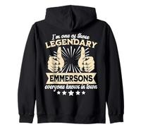 Legend Emmerson Surname Emmerson Last Name Emmerson Zip Hoodie