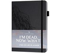 Legend End of Life Planner, In Case of Death Book Organizer, Black