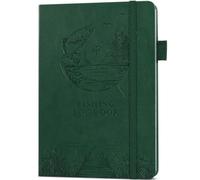 Legend Fishing Log Book - Fisherman Journal Notebook to Record Catches & Trip Info - Fishing Essentials, Equipment & Gifts for Men (Dark Green Debossed)
