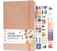 Legend Food Sensitivity Journal - Daily Elimination Diet & Health Diary with Symptom Tracker - Book Log for Low Fodmap, Diabetic, Ibs (Rose Gold)