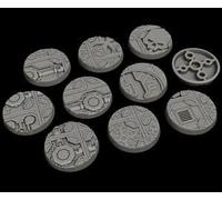 Legend Games Command Deck Miniature Bases, 3D Resin Printed, 32mm, Pack of 10