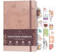 Legend Gratitude Journal - Daily Journal for Positivity & Happiness - Grateful Notebook to Write In - Thankful Affirmation Journal (Rose Gold)
