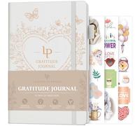 Legend Gratitude Journal - Daily Journal for Positivity & Happiness - Grateful Notebook to Write In - Thankful Affirmation Journal (White)