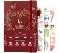 Legend Gratitude Journal - Daily Journal for Positivity & Happiness - Grateful Notebook to Write In - Thankful Affirmation Journal (Wine Red)