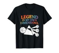 Legend In My Own Dimensions Basketball Prism Design T-Shirt