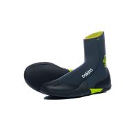 Legend Junior 3.5mm Round Toe Wetsuit Boots in Graphite, Flash Green & Black