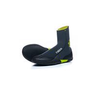 Legend Junior Kids 3.5mm Round Toe Wetsuit Boots - Graphite Flash Green (XL)