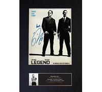 LEGEND KRAYS Tom Hardy Signed Autograph Mounted Photo Reproduction PRINT A4 Rare (297 x 210mm) #575 (Mount & Print (Not Framed))