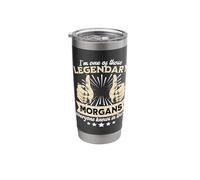 Legend Morgan Surname Morgan Last Name Morgan Stainless Steel Insulated Tumbler