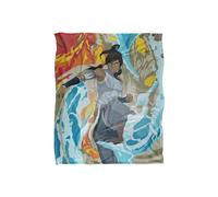 Legend of Korra Korra Avatar Silky Touch Super Soft Throw Blanket 152 X 127 cm Nickelodeon White One Size