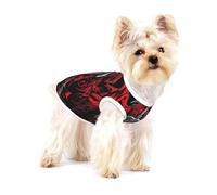 Legend of the Giant Blade Small Cotton Dog Vest Breathable Adjustable Pet T Shirt for Small Dogs Cats - Full Print Summer Puppy Clothes
