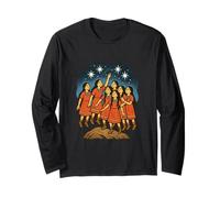 Legend of The Pleiades Seven Sisters Myth Long Sleeve T-Shirt
