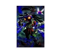 Legend of Zelda Majora's Anime Fan Art Poster Decorative Painting Canvas Wall Art Living Room Poster Bedroom Painting, Canvas Art Poster and Wall Art Picture Print Modern Family Room Decor 12