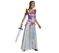 Legend of Zelda Princess zelda Deluxe Costume Adult Medium 8-10
