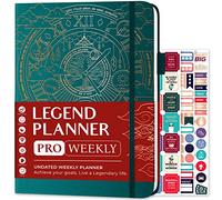 Legend Planner PRO Weekly & Monthly, Large Undated, 18x25.5, Dark Teal