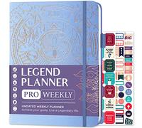 Legend Planner PRO Weekly & Monthly, Large Undated, 18x25.5, Periwinkle