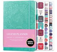 Legend Planner Undated, Weekly & Daily Goal Journal, A5 Aquamarine