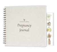 Legend Pregnancy Journal & Memory Book - Baby Planner for Pregnancy Tracking - Keepsake for First Time Moms, 28 x 23.5cm (White)