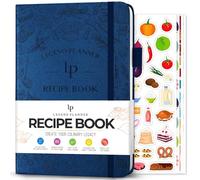 Legend Recipe Book, Blank Food Cook Journal, 14.5x21.5cm, Mustic Blue