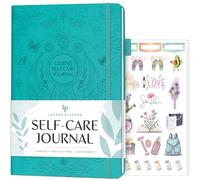 Legend Self-Care Journal - Guided Daily Reflection Journal to Support Mental & Physical Health - Daily Mood, Meditation & Personal Development Notebook - 26.5x18.5cm, Lasts 3 Months (Turquoise)