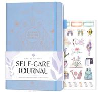 Legend Self-Care Journal - Guided Daily Reflection Journal to Support Mental & Physical Health - Daily Mood, Meditation & Personal Development Notebook - 26.5x18.5cm, Lasts 3 Months (Periwinkle Gold)