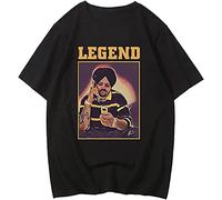 Legend Sidhu Moosewala T-Shirt RIP Moose Wala Fans Short Sleeve Tshirt 100% Cotton Casual Soft Men T Shirts Casual Size M Black